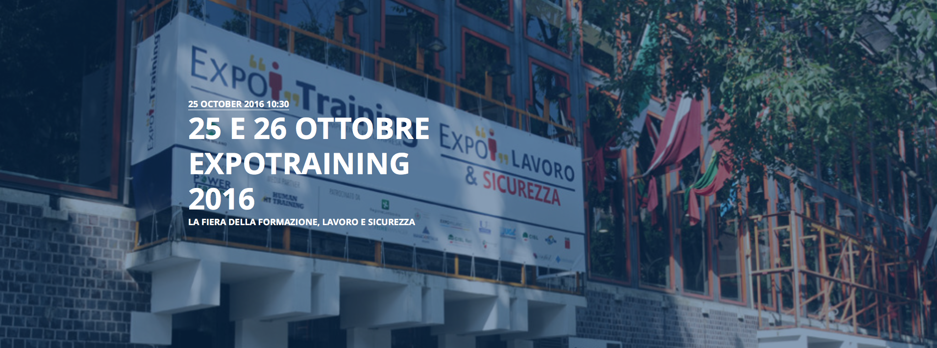 Il lavoro e la formazione in Italia si incontrano ad Expotraining