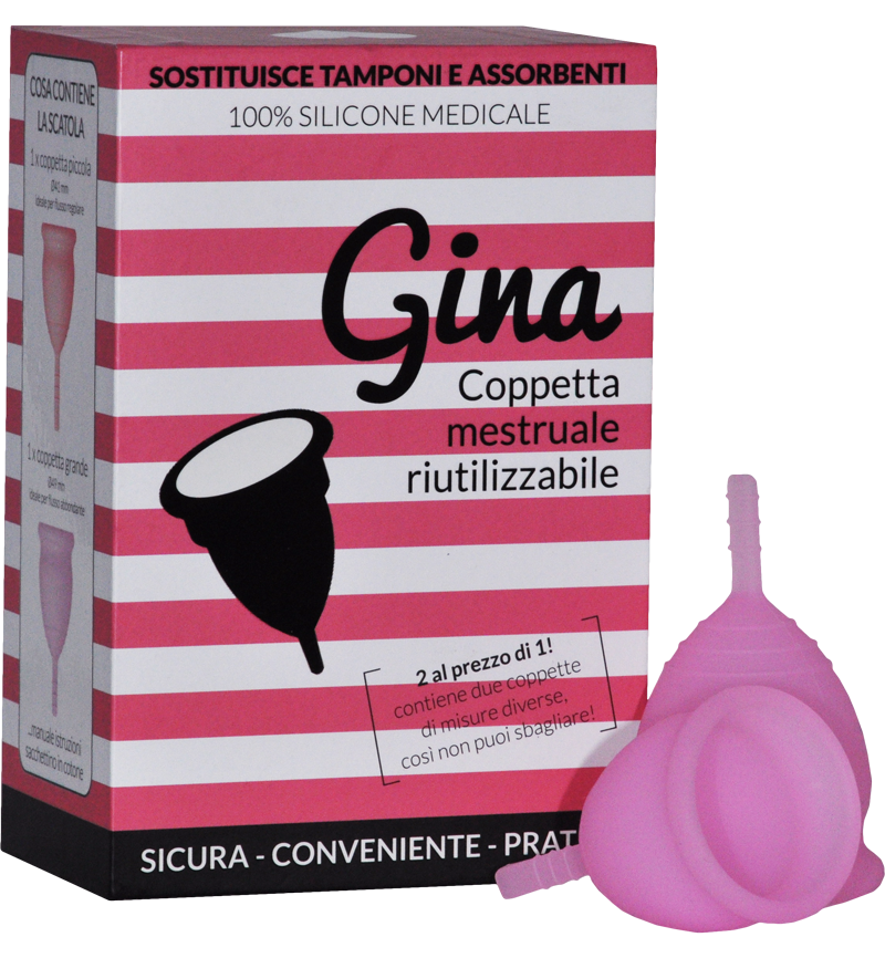 Arriva Gina La Coppetta, basta rischi da uso dei tamponi.