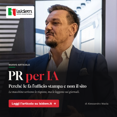 ufficio stampa per IA